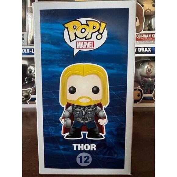 Funko Pop! Marvel Thor #12 Rare Vaulted First Avengers Film - Picture 4 of 10